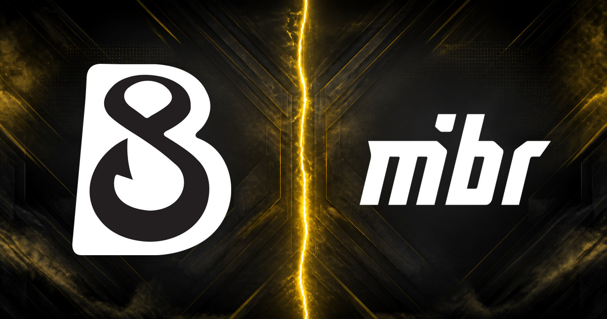 B8 против MIBR - матч CS2