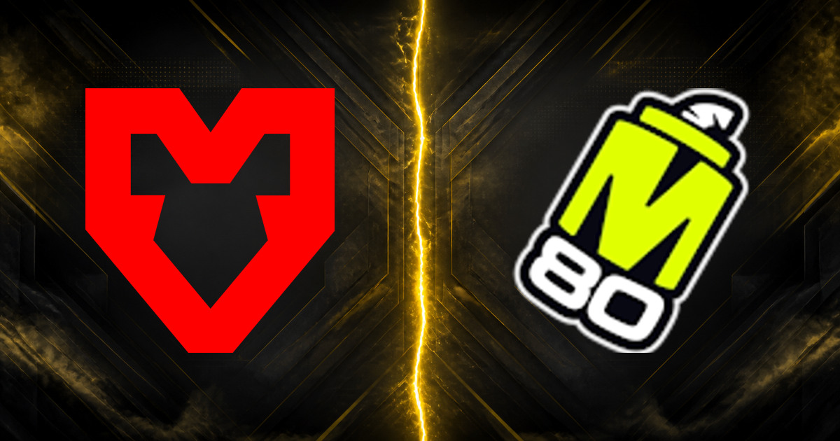 MOUZ против M80 - матч CS2